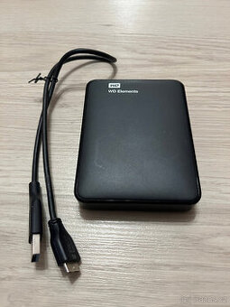 Hard disk WD Elements Portable 2TB černý