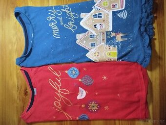 Dívčí trička vel.122-128