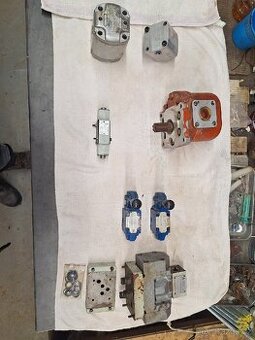 Hydraulická čerpadla, rozvádeče