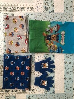 Prodám 3x nákrčník + rukavičky