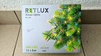 Vánoční řetěz extra hustý 600 LED, RETLUX RXL 289