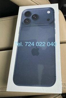 iPhone 17 Pro Max 512gb temně modrý nový záruka