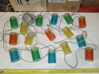 Retro světýlka na vánoční stromeček zn. PK 16 NARVA