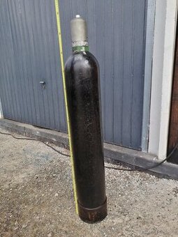 Velká lahev CO naplněná, novy ventil