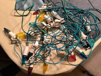 Staré vánoční svíčky Zlatokov,vánoční světýlka,osvětlení