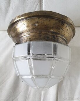 Starožitná mosaz art deco prolamované I