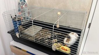 Klec pro králíka+doplňky