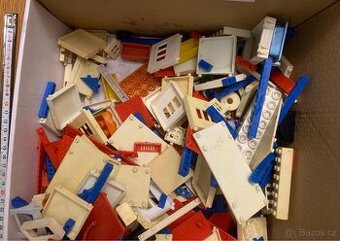 Retro stavebnice – velká sada dílů