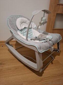 Houpátko vibrující 3v1 Keep Cozy Weave do 18kg INGENUITY