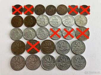 Slovenský Štát a Protektorát Čechy Morava obehové mince