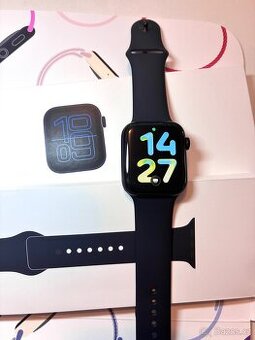 Apple watch SE 3 44mm cellular, 100% bat, záruka