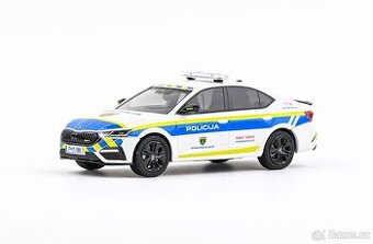 Škoda Octavia IV zahraniční policie 1:43 Abrex