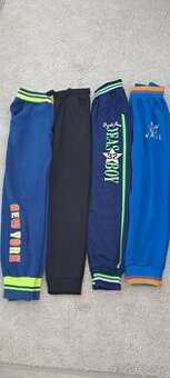 4x tepláky vel. 134