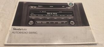 Škoda SWING návod na autorádio