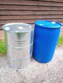 Plastový pozinkovaný sud 200l