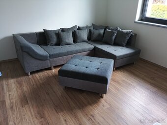 Sedací souprava antracit/šedá