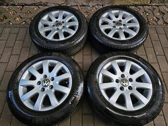 ALU letní kola 5x112 VW R15 Touran Caddy Golf ET50 MISANO