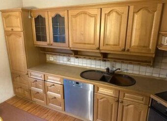 Selská dubová linka se spotřebiči,6596