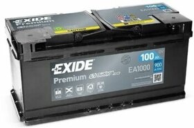 Prodám novou nepoužitou startovací baterii Exide Premium 12V