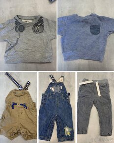 Chlapecké mikiny a kalhoty značky Next 3-12 měsíců
