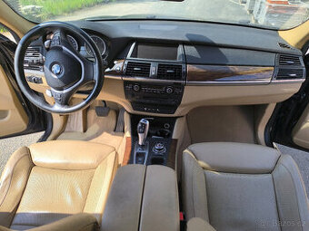 Bmw E71 X6 béžový kožený komfort interiér Č.16
