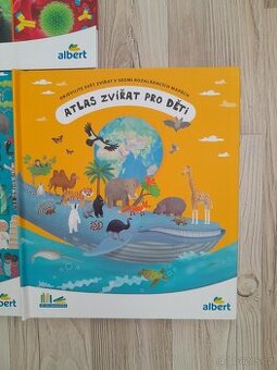 Atlas zvířat pro děti, atlas světa pro děti