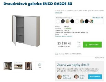 Zrcadlová skřínka - ENZO - Dřevojas