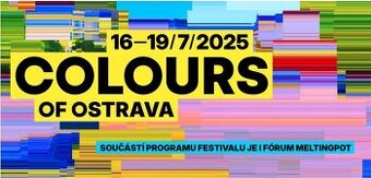 1x vstupenka na Colours of Ostrava