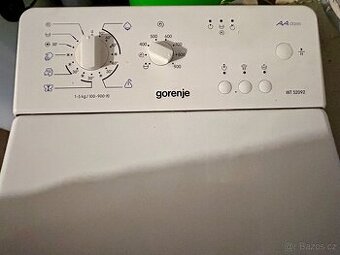 Pračka Gorenje s vrchním plněním, třída A - 1