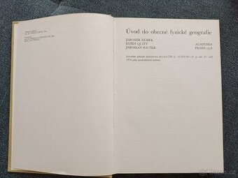 Úvod do obecné fyzické geografie