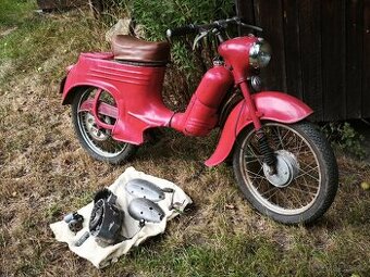 Jawa 555 po GO motoru