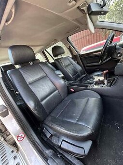 BMW e46 touring interiér kůže sedačky + tapce