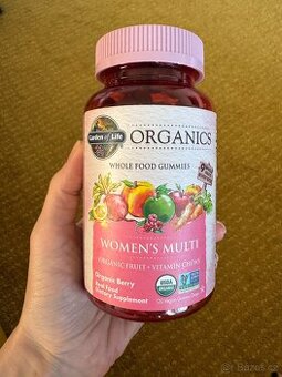 Organické multivitamíny pro ženy Garden of Life Organics Wom