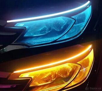 Led dynamické blinkry + denní svícení