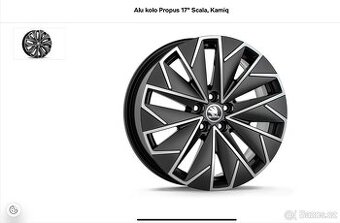 Alu kola Propus 17” 5x100 Scala