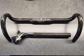 Silniční karbonová řídítka S-Works + sedlovka