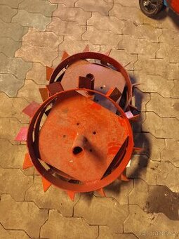 Orebná kola na kultivátor