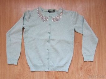 Dívčí slavnostní svetřík - vel. 122/128