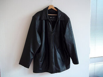 Kožená bunda z jehněčí kůže