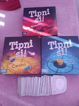 Vědomostní deskové hry ( 3 tipni si a karty do hry desítka