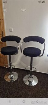 Prodám 2× barové židličky