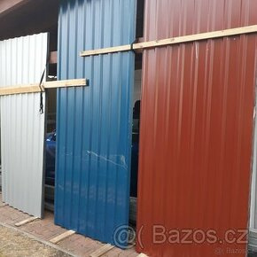 Trapézový plech TR 18, tl. plechu 0,6mm střešní krytina