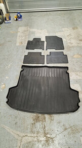 Gumové koberečky Kia Sorento + vana do kufru
