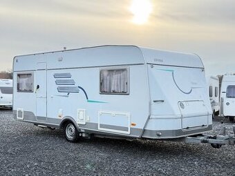 Hymer Eriba Nova 555A/MOVER TRUMA XT/DĚL.LŮŽKA/NOVÁ LEDNICE