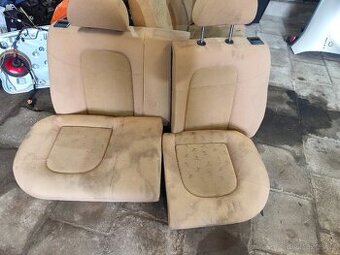 Sedačky béžové elegance - Škoda Fabia I