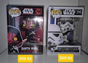 Funko POP Star Wars Darth Maul 740 a Stormtrooper 598