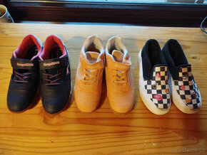 Botasky + obuv na cvičení vel. 35 a 36