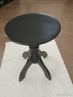 Klavírní stolička černá