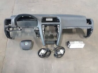 Airbagová sada s palubní deskou Škoda Octavia II