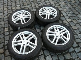 ALU KOLA + ZIMNÍ PNEU ŠKODA 205/55R16 VW SEAT